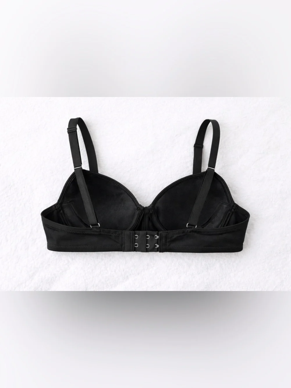 Rhinestone Crystal Bra Top Glam Black Festival Burlesque Stage 32–36 ABC - Picture 4 of 5